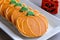 Homemade Frosted Pumpkin Sugar Cookies