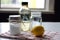 homemade glass cleaner with just a few ingredients