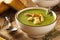 Homemade Green Asparagus Soup