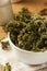 Homemade Green Kale Chips