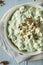 Homemade Green Pistachio Fluff Dessert