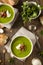 Homemade Green Spring Pea Soup