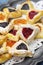 Homemade hamantaschen cookies