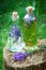 Homemade and healthy tinctures made of lavender