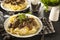 Homemade Hearty Beef Stroganoff