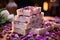 Homemade Herbal Soap with Flower Petals