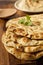 Homemade Indian Naan Flatbread