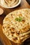 Homemade Indian Naan Flatbread