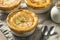 Homemade Individual Chicken Pots Pies