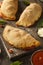 Homemade Italian Meat and Cheese Calzones