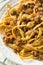 Homemade Italian Ragu Sauce and Pasta