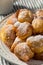 Homemade Italian Zeppole Donuts