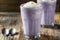 Homemade Japanese Purple Ube Milkshake