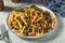 Homemade Kale and Sausage Caserecci Pasta