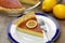 Homemade lemon buttermilk pie