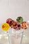 Homemade lollipops made from natural dehydrated fruits and berries.