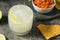 Homemade Margarita with Chips and Salsa