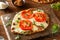 Homemade Margarita Flatbread Pizza