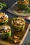 Homemade Meat and Rice Stuffed Bell Peppers