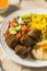 Homemade Mediterranean Falafel Plate