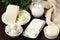 Homemade milk soft cheese