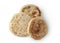 homemade moroccan bread on the table isolated on a white background. Traditional Moroccan bread.