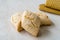 Homemade moroccan festive ghriba bahla cookies biscuits
