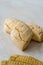 Homemade moroccan festive ghriba bahla cookies biscuits