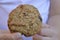 Homemade oatmeal cookie