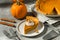 Homemade Orange Thanksgiving Pumpkin Pie