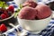 Homemade Organic Berry Sorbet Ice Cream