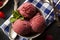 Homemade Organic Berry Sorbet Ice Cream