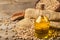 Homemade organically produced soybean oil