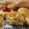 homemade panellets, typical of Catalonia, Spain, and sweet potato