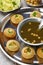 Homemade pani puri, golgappa