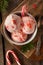 Homemade Peppermint Candy Cane Ice Cream