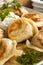 Homemade Polish Pierogis with Sour Cream