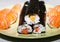 Homemade prepared traditional japan sushi