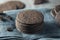 Homemade Round Chocolate Wafer Cookies