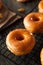 Homemade Round Glazed Donuts