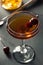 Homemade Rye Bourbon Manhattan