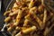 Homemade Salty Cheese French Fries