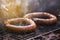 Homemade Sausage Barbecue Cooking And Smoking Closeup Charcoal F