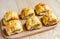 Homemade sausage rolls