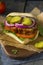 Homemade Savory Meatloaf Sandwich