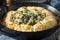Homemade Skillet Bread with Artichoke Dip