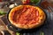 Homemade Skillet Deep Dish Chicago Pizza