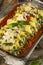 Homemade Stuffed Ricotta and Spinach Manicotti