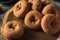 Homemade Sugared Apple Cider Donuts