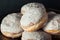 Homemade Sugary Paczki Donut